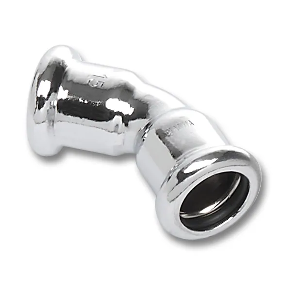 Puristuskäyrä muhvi-muhvi SANHA SANHA-PRESS Chrome 16041/D22/45AST./KROM
