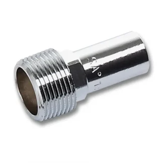 Puristusliitin pisto-kierre SANHA SANHA-PRESS Chrome 16280G/D12XR1/2SK/KROM.