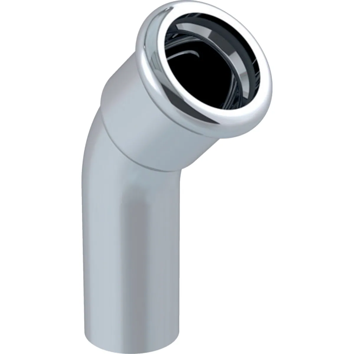 Puristuskäyrä muhvi-pisto Geberit Mapress kromattu Cu 45º s/u kromattu Cu 12mm