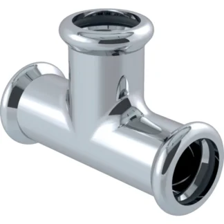 Puristus T-haara Geberit Mapress kromattu Cu kromattu Cu 18mm