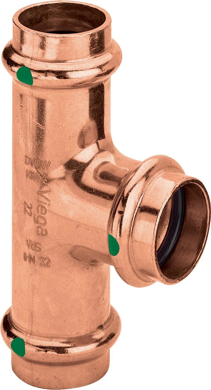 Puristus T-haara VIEGA PROFIPRESS CU 2418/DU 22X18X18
