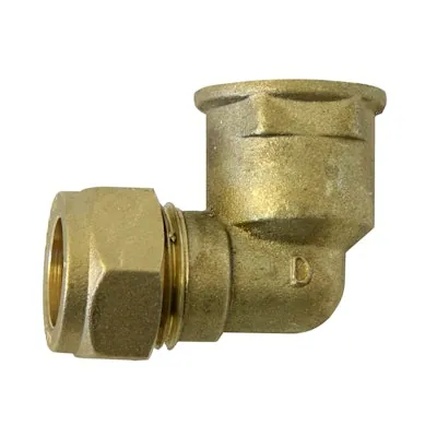 Puserrus-/kierreliitin kulma E-P DU 12/R 3/8SK/ERIKOISMESSINKI