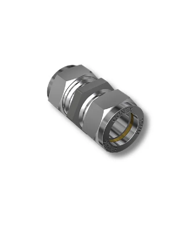 Puserrusliitin suora Conex|Bänninger 301/du10-10/kromattu