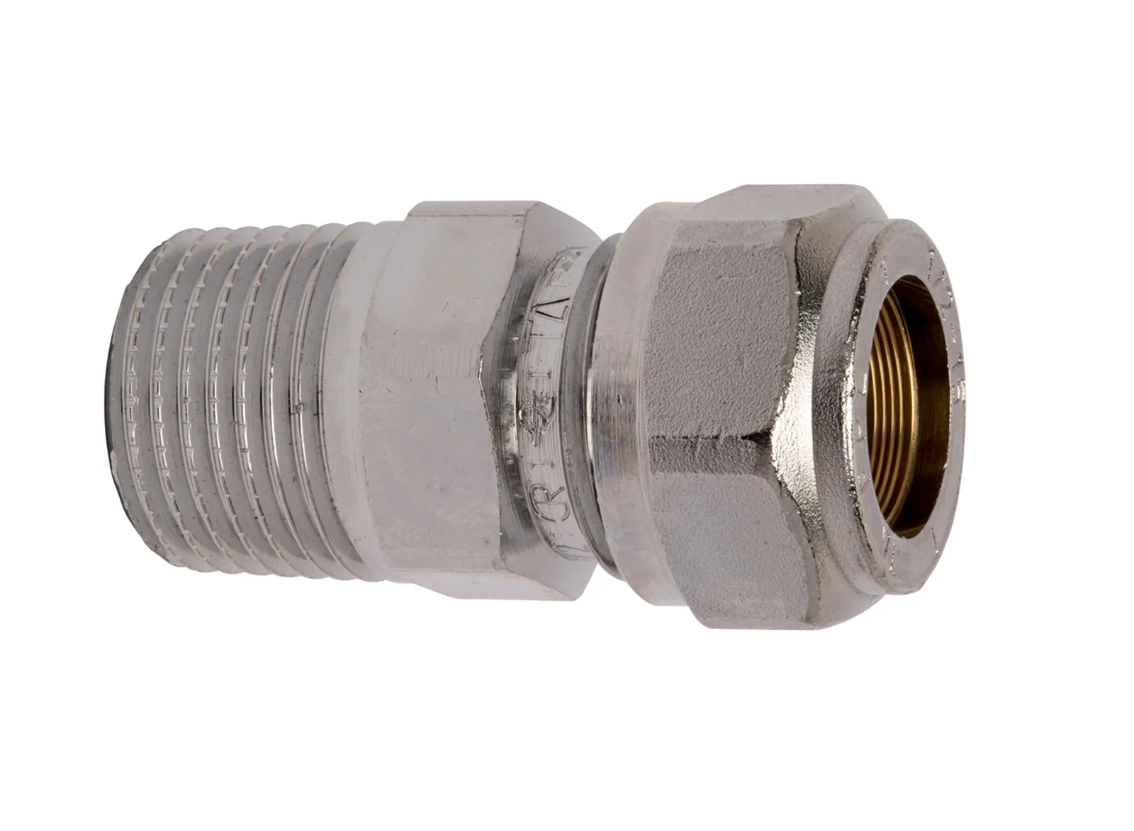 Puserrus-/kierreliitin suora IMI TA FPL 15XR1/2UK