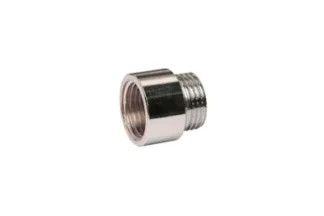 Hanajatko kierreliitos Holmgrens Metall R 1/2UK/SK/PITUUS15 EM/KROM.