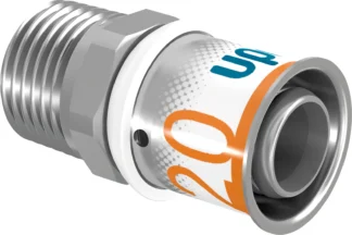 Puristusliitin UPONOR S-Press PLUS 20-R1/2"UK