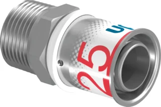 Puristusliitin UPONOR S-Press PLUS 25-R3/4"UK