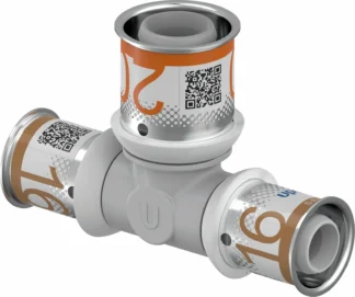 Puristus T-haara UPONOR S-Press PLUS 16-20-16 PPSU