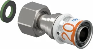 Puristusliitin UPONOR S-Press PLUS 20-G1/2"SN