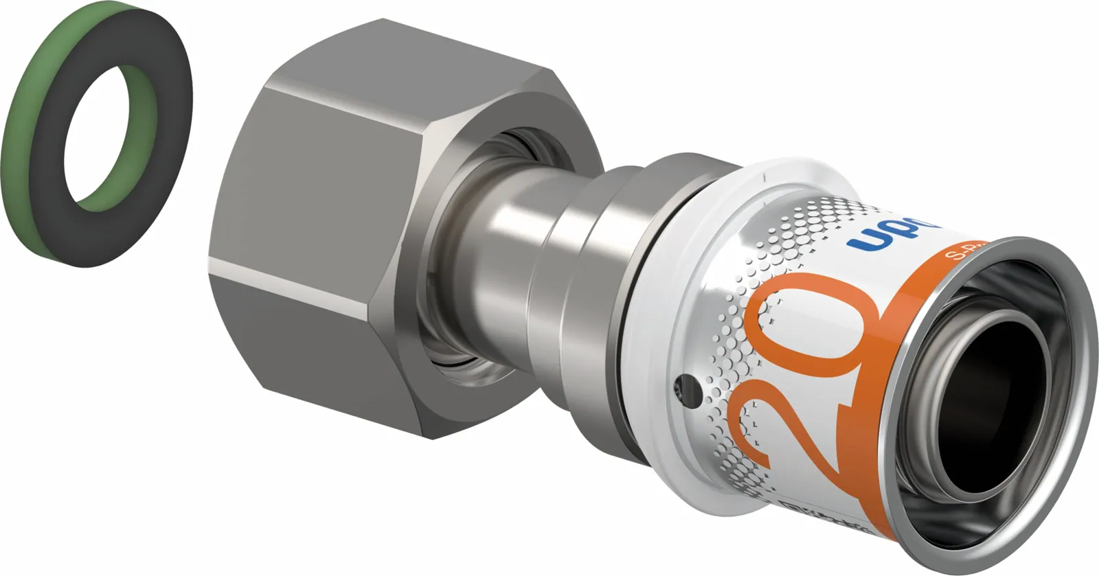 Puristusliitin UPONOR S-Press PLUS 20-G3/4"SN