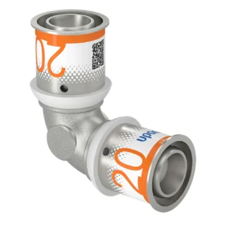 Puristuskäyrä muhvi-muhvi UPONOR S-Press PLUS 20-20 90°
