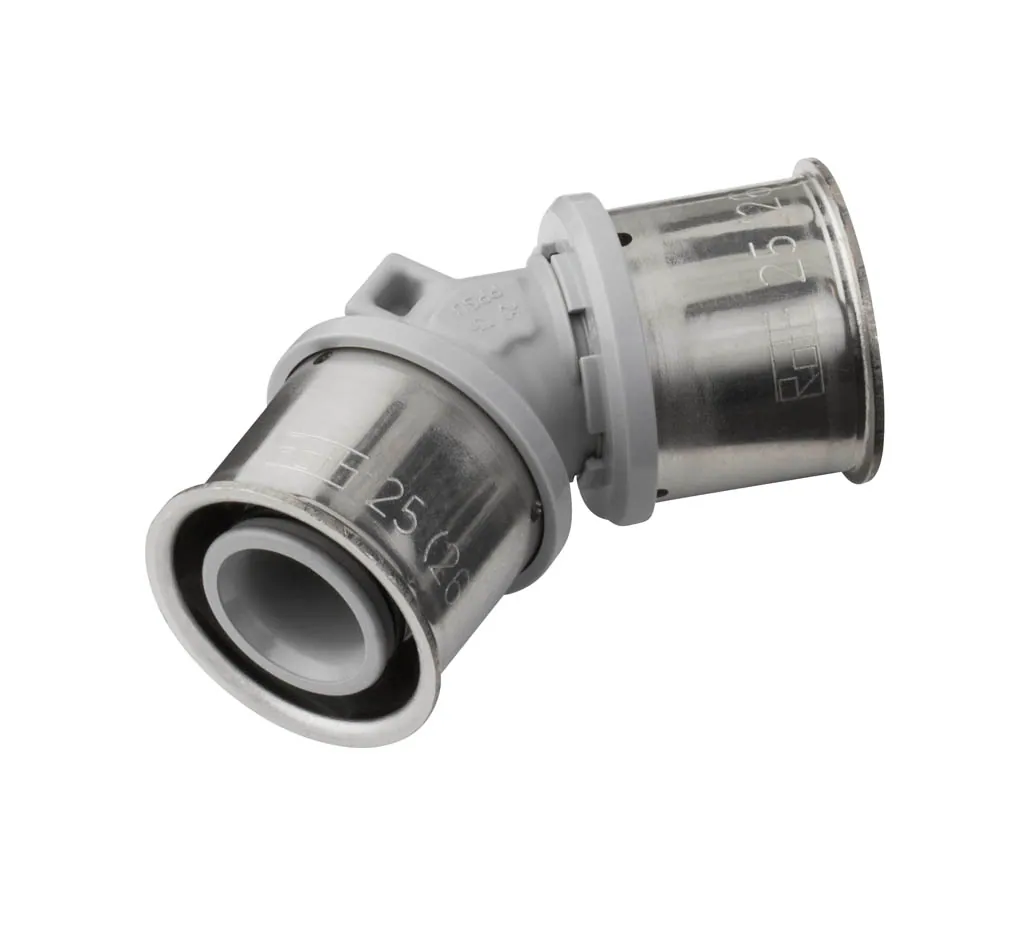 Puristuskulma Roth Roth Alu-LaserPlus® PressCheck® PPSU 45° 32x32