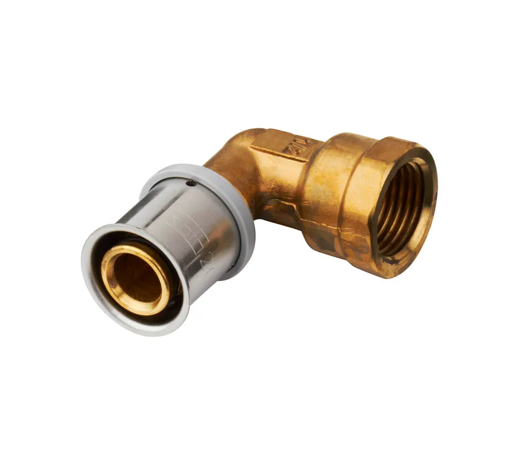 Puristuskulma muhvi-kierre Roth Roth Alu-LaserPlus® PressCheck® MS 90° 20 x ½" sk