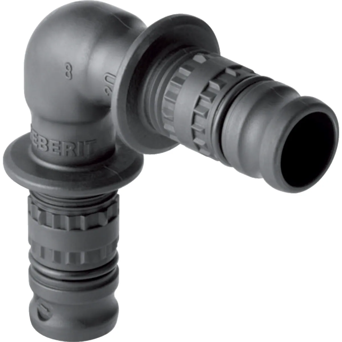 Puristuskulma Geberit Mepla komposiitti 90º Mepla 20mm