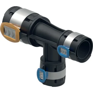 Puristus T-haara Geberit FlowFit Supistettu d50-40-40