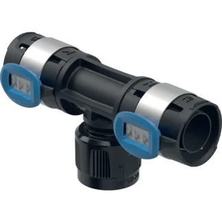 Puristus T-haara muhvi-kierre Geberit FlowFit d=20mm, RpMF=1/2", d1=16mm