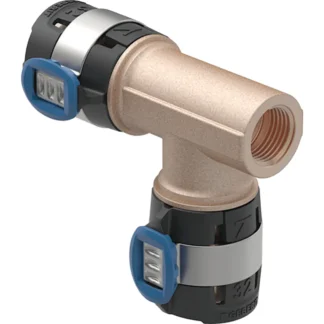 Puristus T-haara muhvi-kierre Geberit FlowFit Sk d40-40-Rp1/2