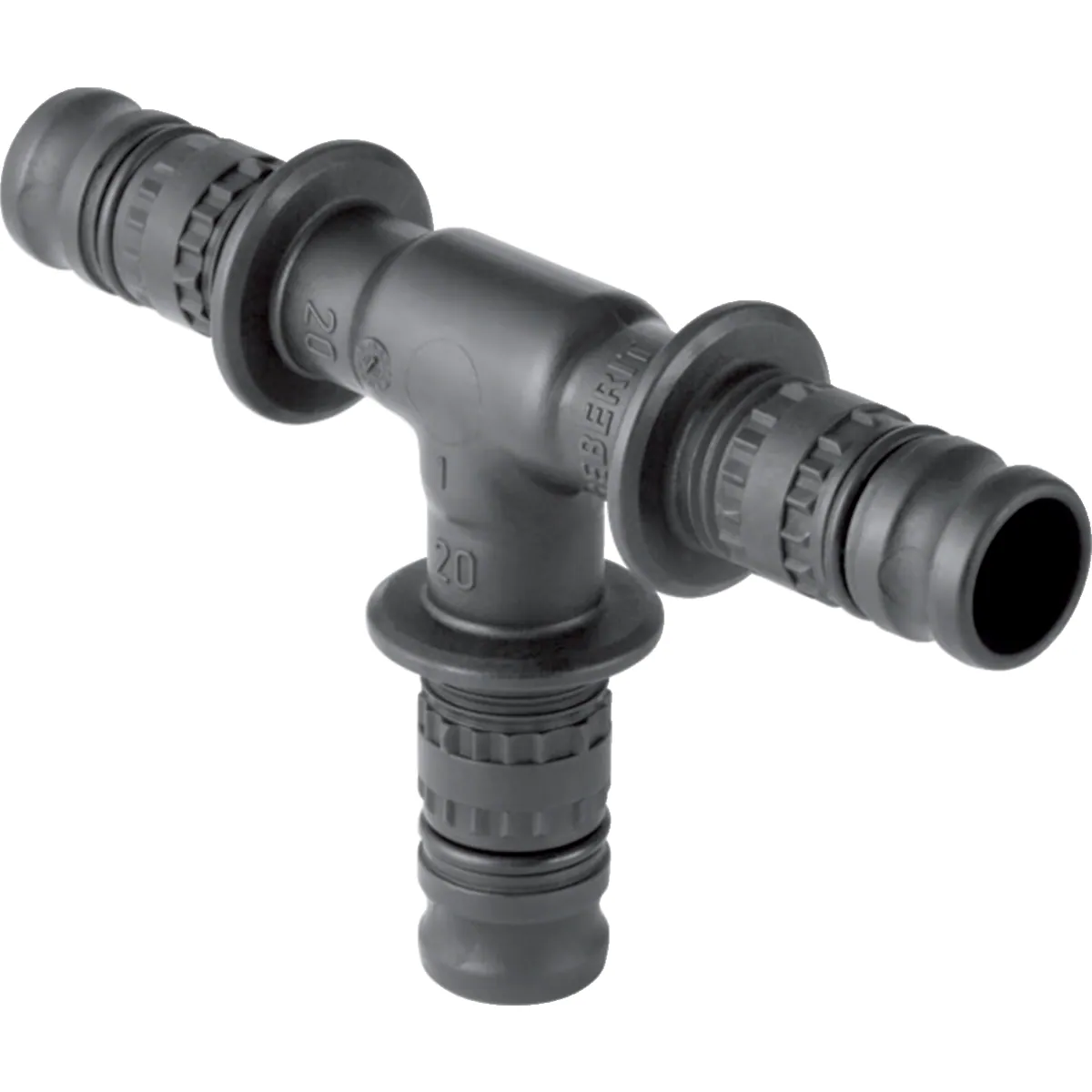 Puristus T-haara Geberit Mepla komposiitti Mepla 63mm