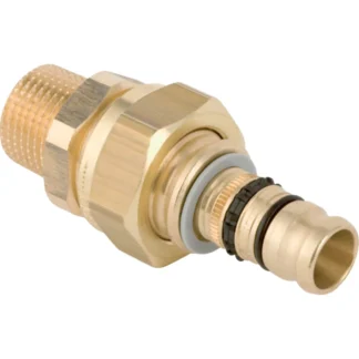 Puristusyhdistäjä muhvi-kierre Geberit Mepla komposiitti Suora-uk Mepla 40mm-1 1/4"