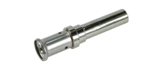 Puristus kytkentäliitin Henco  	Henco PVDF Puristusliittimet 20 x 22 mm