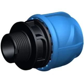 Puristus-/kierre lähtöliitin i-JOINT PN16 d50-11/2" ulkokierteellä