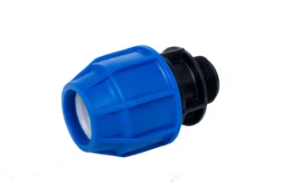 Puristus-/kierreliitin suora AVK 1110/06 63mm x 2"UK