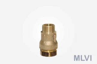 Suoraliitin muovip/kierreliit. MLVI NO:2630/DU 25/R 3/4UK/MESS.