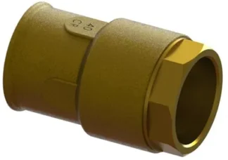 Pisto-/kierre muuntoliitin HELA HELA 252/DU 63/R 2 SK