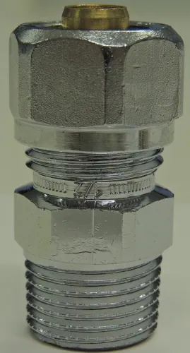 Puristus-/kierreliitin suora IMI TA FPL-PX UK/muovi R1/2-15X2.5