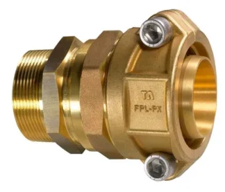 Puristus-/kierreliitin suora IMI TA FPL-PX UK/muovi R11/4-50X6.9