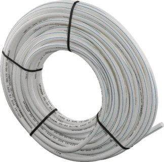 Käyttövesiputki suojaputkessa UPONOR AQUA PIPE PEX 16X2.2-25/20,50M VALK/SIN