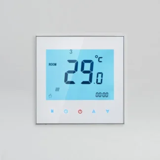 Termostaatti RauHeat Lattialämmitys Design White 230V