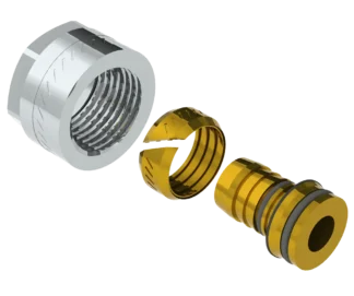 Jakotukkiliitin PURMO UFH Putkiliitinsarja Liitinsarja 20x2,0mm
