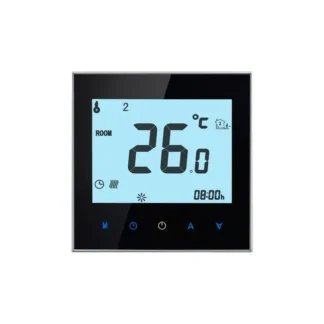 Termostaatti RauHeat Lattialämmitys Termostaatti Design Black 24V