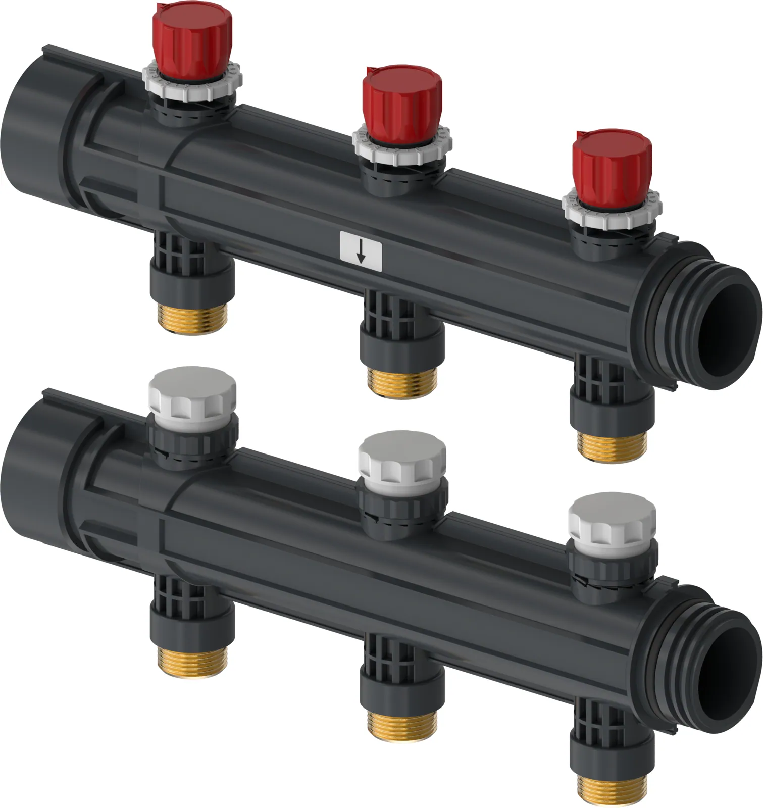 Teollisuusjakotukki UPONOR MAGNA 3x3/4"
