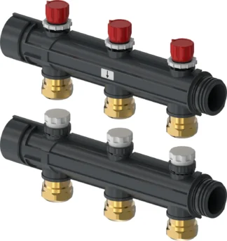 Teollisuusjakotukki UPONOR MAGNA 3x25 MM