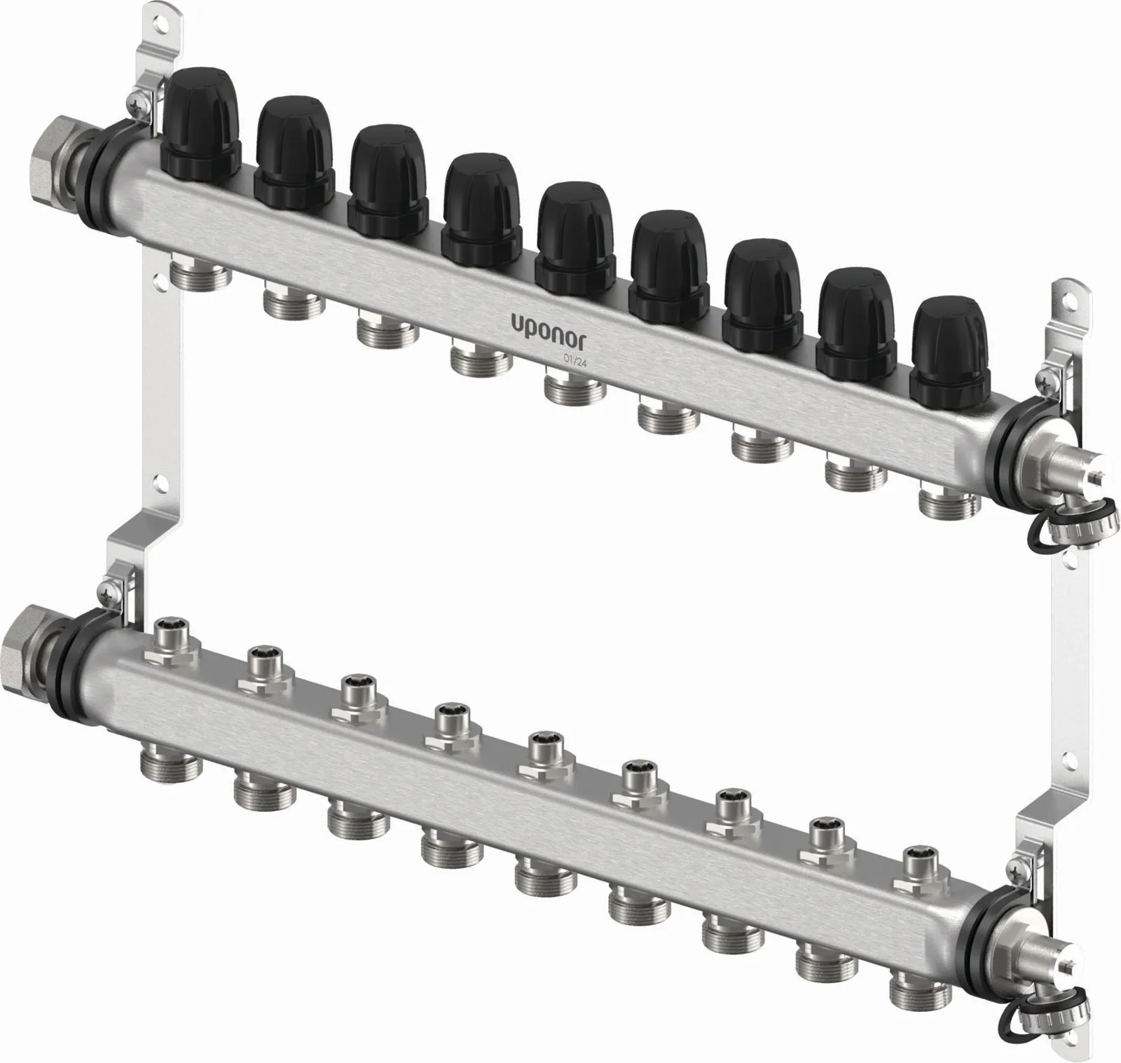 Jakotukki UPONOR VARIO S LS 9xG3/4 Euro - G1