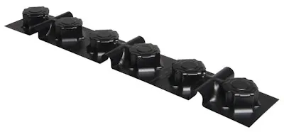 Putkikiinnike UPONOR Tecto 45° 75mm
