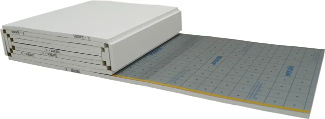 Asennuslevy UPONOR TACKER LATTIAERISTE 40-3 MM 10X1M