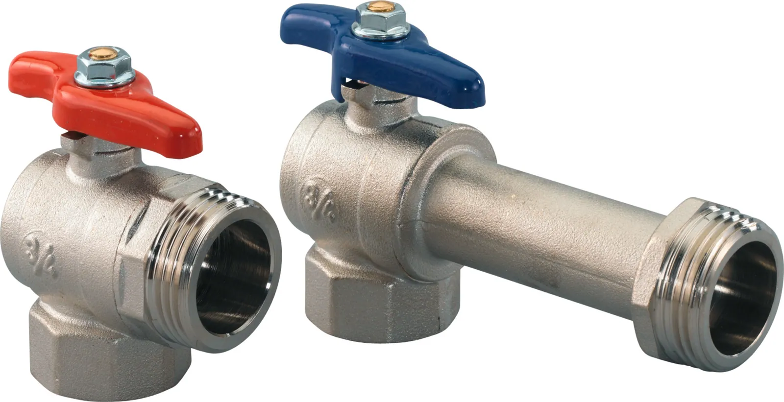 Sulkuventtiilipari UPONOR VARIO KULMA 3/4"-1"