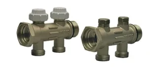 JAKOTUKKIPARI UPONOR WGF 20x2mm 2-LÄHTÖ ILMAN LIITTIMIÄ