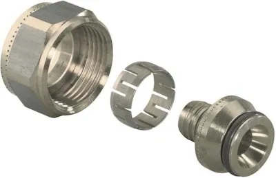 Puserrusliitin UPONOR 16x2,2-3/4" eurocon