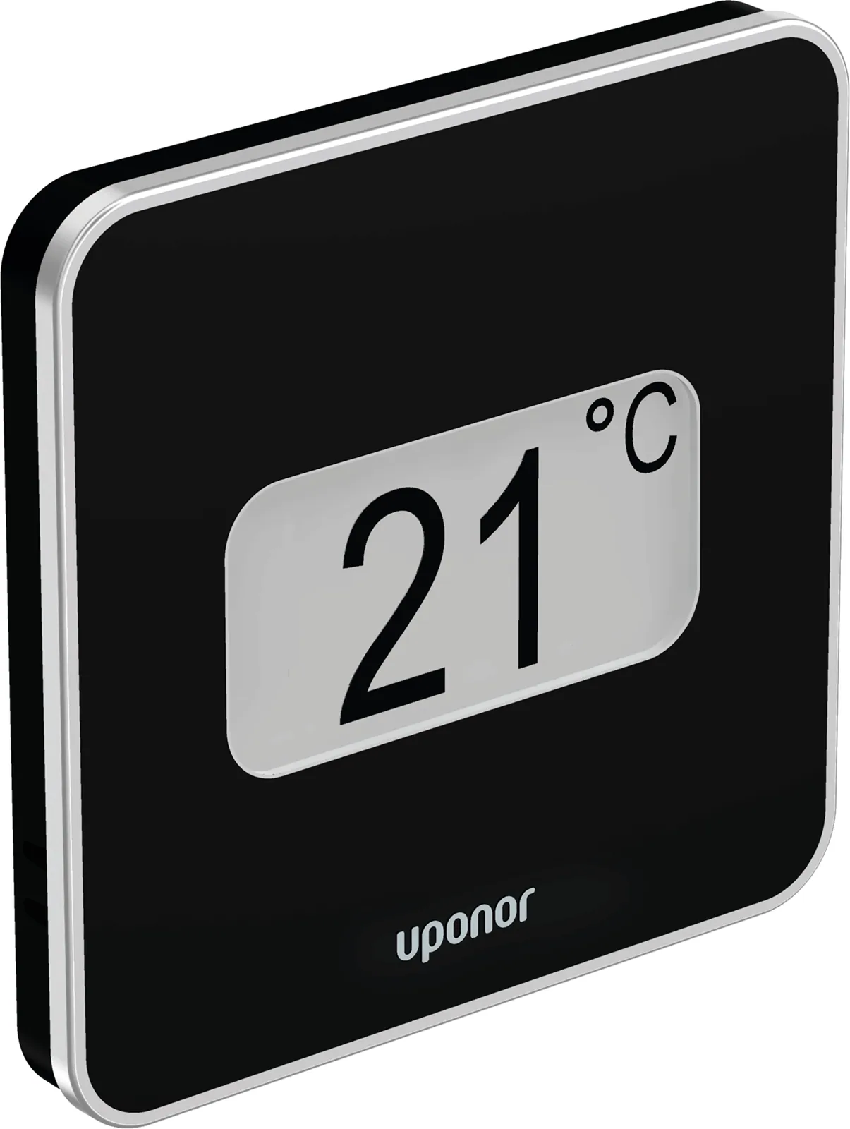 Huonetermostaatti UPONOR SMATRIX WAVE PLUS LANGATON D+RH T-169 D+RH MUSTA