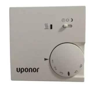 Huonetermostaatti UPONOR Säätöpyörällä 24V