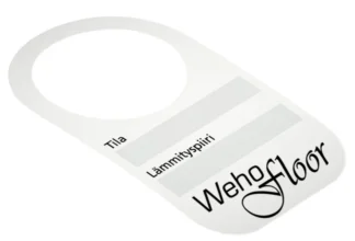 Merkintälipuke Weho WehoFloor Lämmityspiirin merkitsemiseen