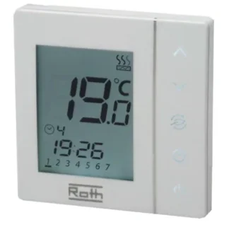 Termostaatti ROTH Termostaatti näytöllä 230V