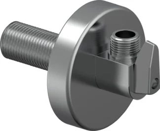 Kulmasulkuliitin puserrus/kier UPONOR AQUA PLUS DR 1/2UK-3/8UK CAP 70MM L=85MM