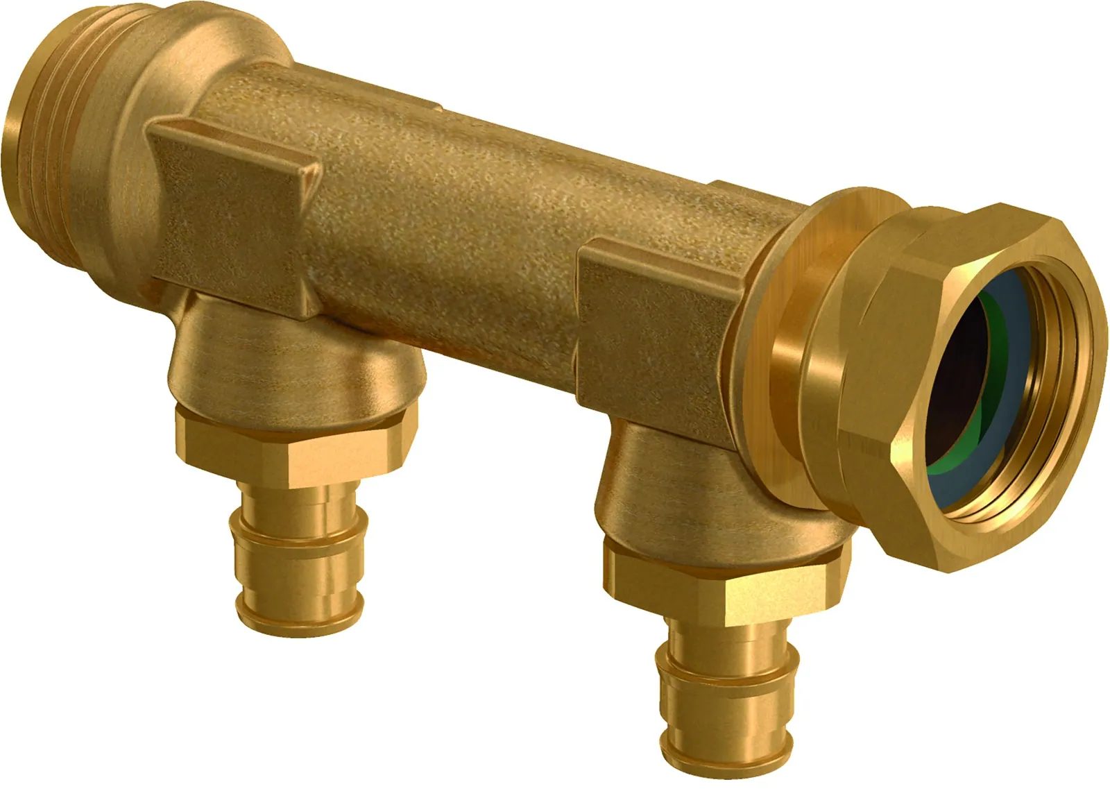 Jakotukki UPONOR AQUA PLUS Q&E E DR 3/4"UK/SN 2X16 C/C50