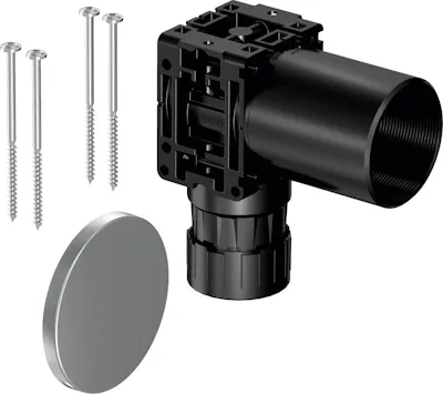 Ylivuotorasia ja seinälaippa UPONOR AQUA PLUS M7 25/20MM