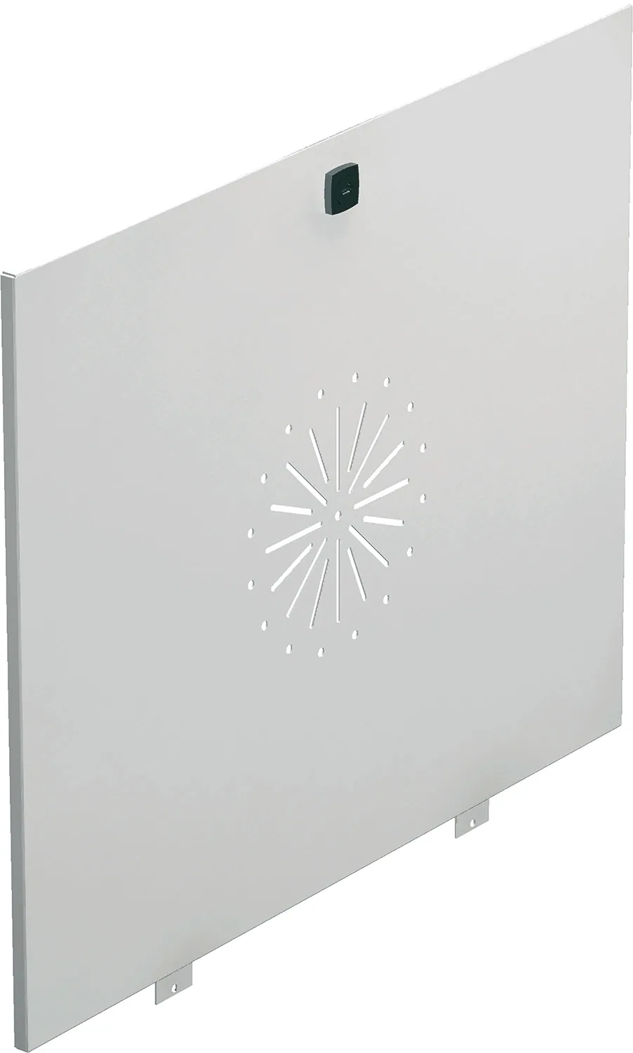 Jakotukkikaapin ovi UPONOR AQUA PLUS Vuodonilmaisulla B, 520x430mm